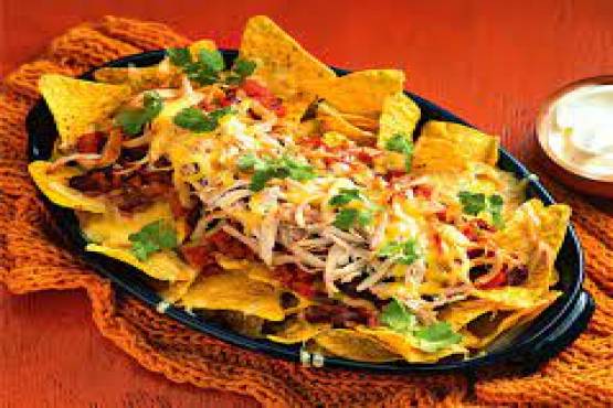 Chicken Cheese Nachos