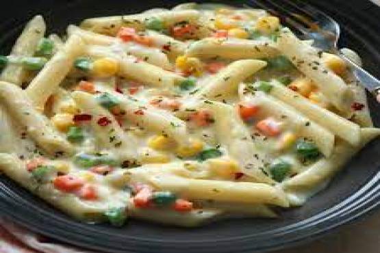 White Cream  Pasta