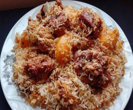 খাসির মাংস চিনি গুড়া কাচ্চি আনলিমিটেড